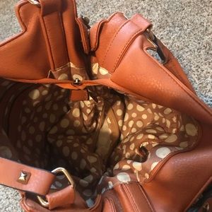 Brown handbag